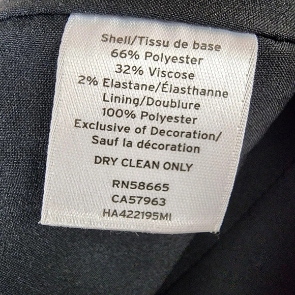 Halogen x Atlantic Pacific Glen Plaid Pea Coat Bell Sleeve Tan/Black Size Medium - Picture 13 of 15